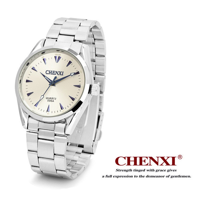 Đồng Hồ Đeo Tay Chexi Bằng Thép Không Gỉ Thời Trang Cho Nữ
