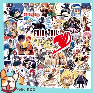 Bộ 50 miếng dán anime Fairy Tail chống thấm nước