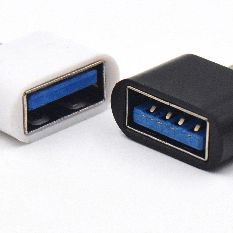 Bộ 2 đầu chuyển đổi cổng Type-C sang cổng USB 2.0 OTG tiện dụng