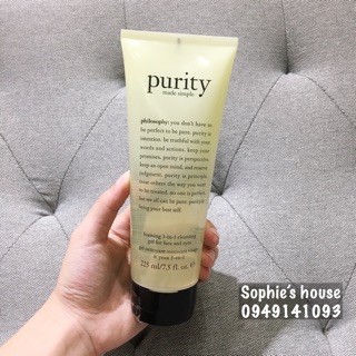 Sữa rửa mặt Purity Made Simple Foaming 3-in-1 cleansing gel