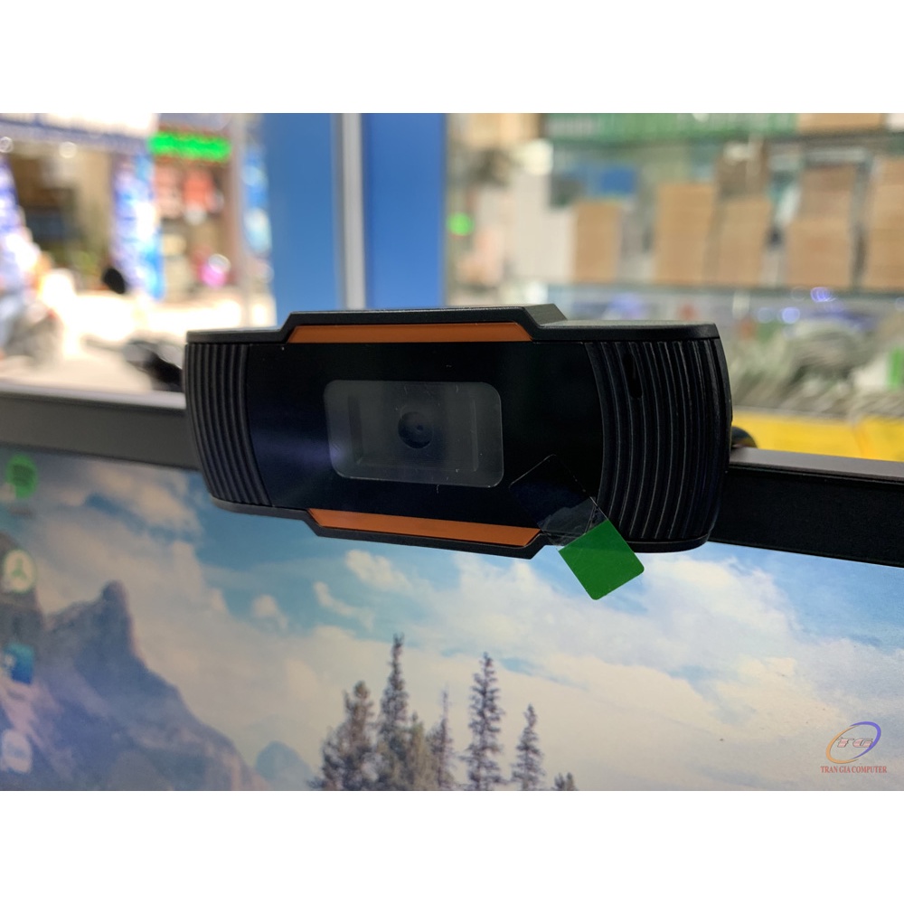 Camera Webcam Kẹp 480p Có Micro Full Hd Webcam Máy Tính Hỗ Trợ Học Trực Tuyến