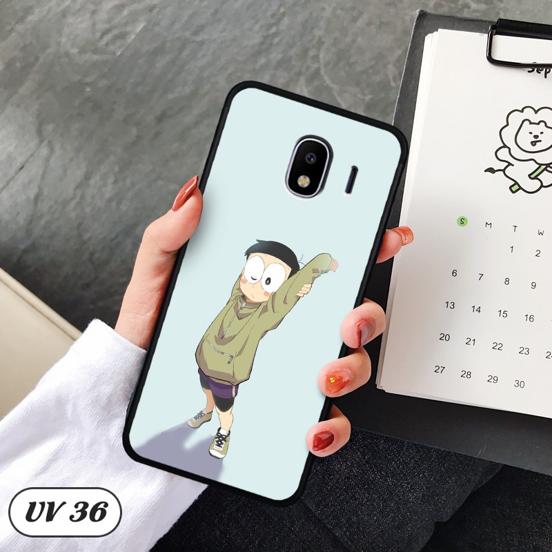 Ốp lưng nhám viền dẻo Samsung Galaxy J4 2018 in hình