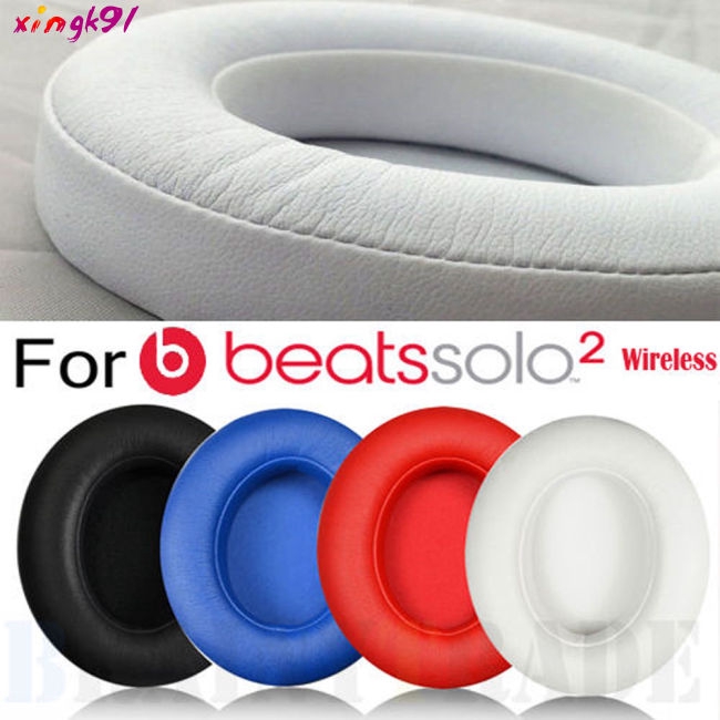 1 Pair Replacement Ear Pads Cushion for Beats Solo 2.0 3.0 Wireless Bluetooth Earphone