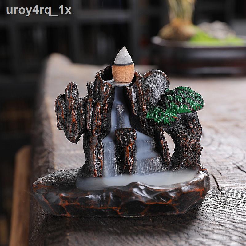 ₪ ﺴ HOT- ℡ Tháp hương trầm hương gỗ đàn hương trong nhà phòng ngủ bếp thơm nhà vệ