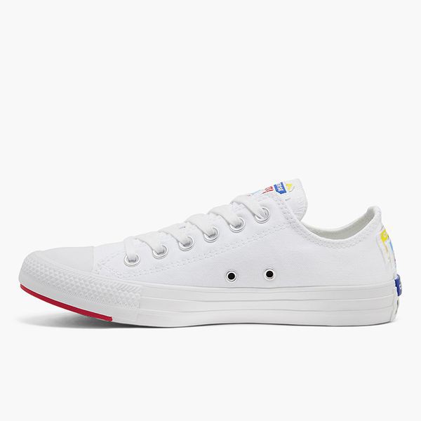 Giày Converse Chuck Taylor All Star Logo Play Low White - 166737C