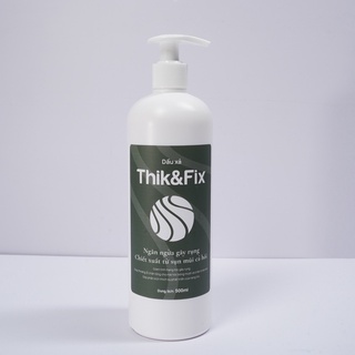 Dầu Xả Nam/Nữ Thik&Fix giúp phần phục hồi nang tóc bị tổn thương kích thích mọc tóc - Dầu xả cung cấp lượng ẩm cho tóc