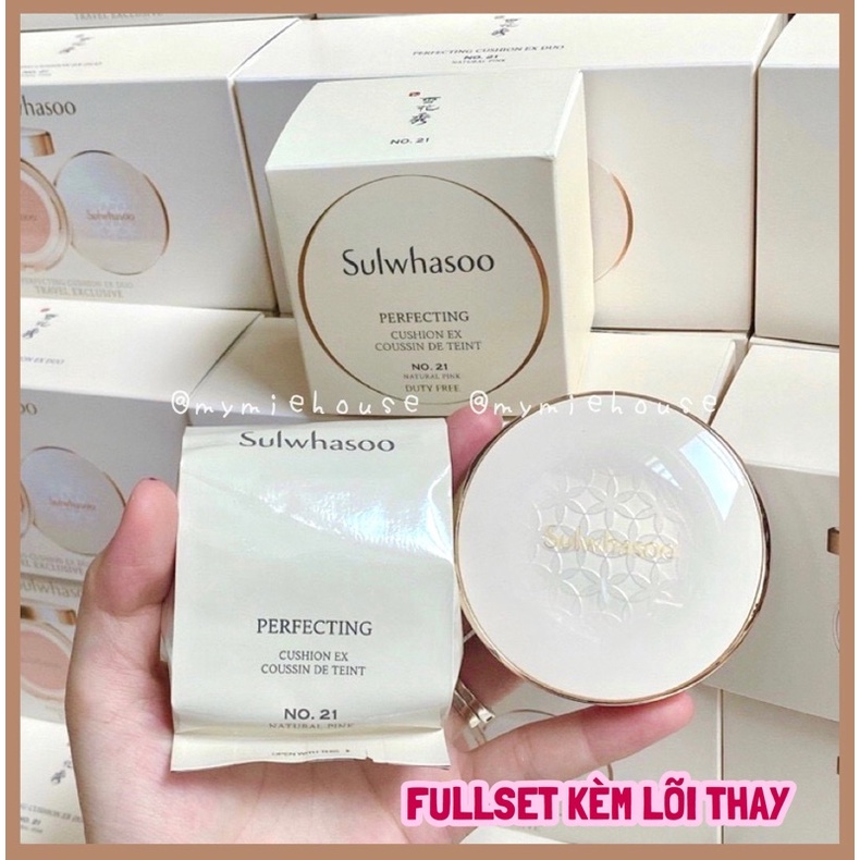 Cushion Sulwhasoo Perfecting Ex 1 hộp kèm 1 lõi