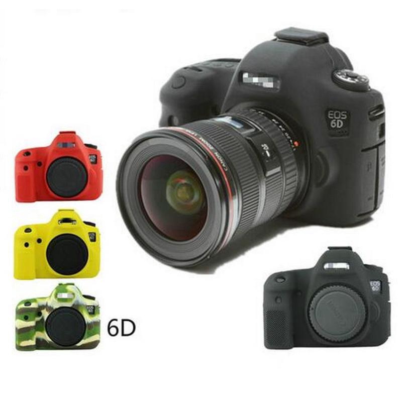 Vỏ Bọc Silicon Bảo Vệ Máy Ảnh Canon Eos 6d