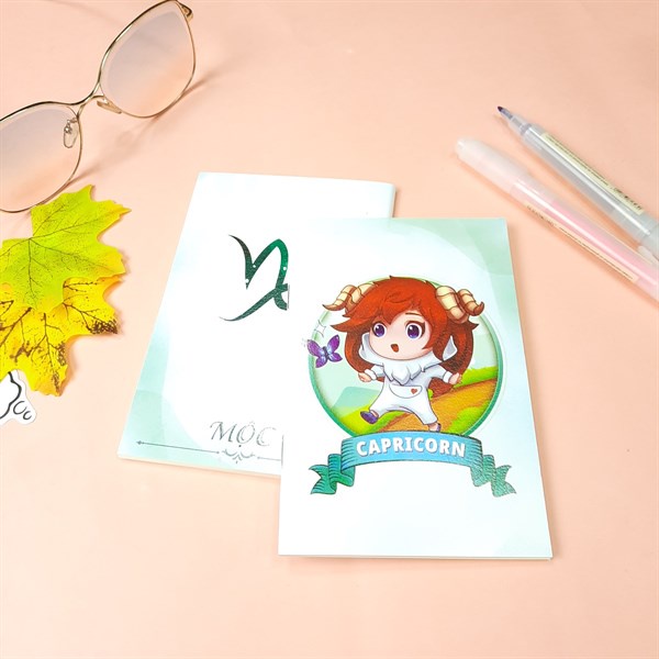 Sổ Tay Mini 100 Trang - 12 Cung Hoàng Đạo