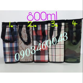 [FRESHIP 99K] Túi đựng bình giữ nhiệt 800ml
