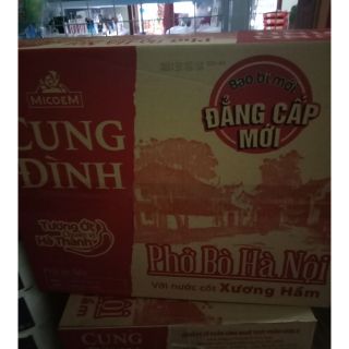 Thùng phở bò Hà Nội 30 gói