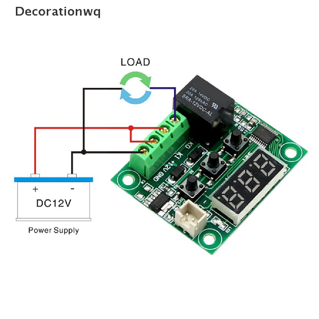 Bộ điều khiển nhiệt độ kỹ thuật số DC12v w1209