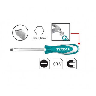 6.5x125mm tuốc nơ vít đóng dẹp total thtgts6125