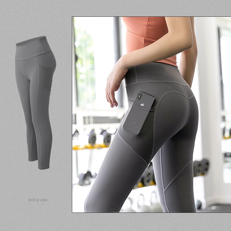 Quần Legging Thể Thao Có Túi Cho Nữ