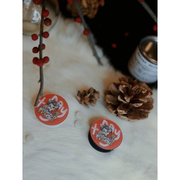 Pop điện thoại popsocket griptok keyring Bác Quân Nhất Tiêu