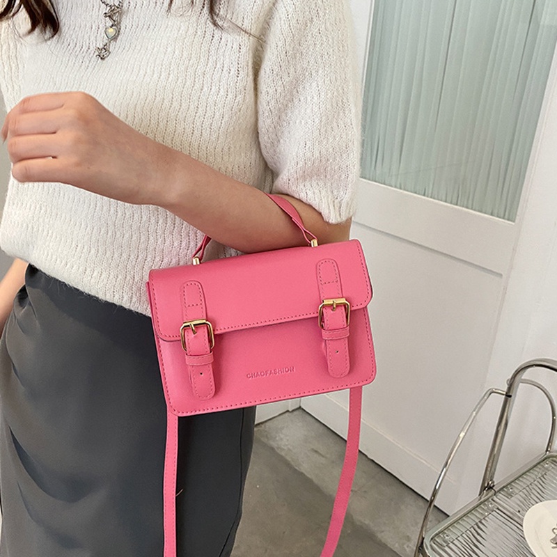 Túi Đeo Chéo Dáng Vuông Nhỏ Phong Cách retro Thời Trang Cho Nữ