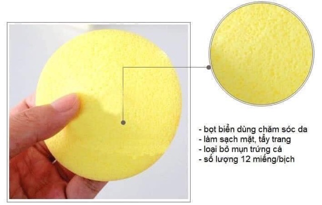 Lẻ 1 gói bọt biển rửa mặt | BigBuy360 - bigbuy360.vn