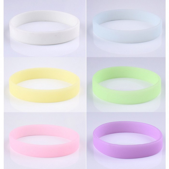 Cao Su Phát Sáng Vòng Đeo Tay Silicone Phát Quang ECGIFT SW007