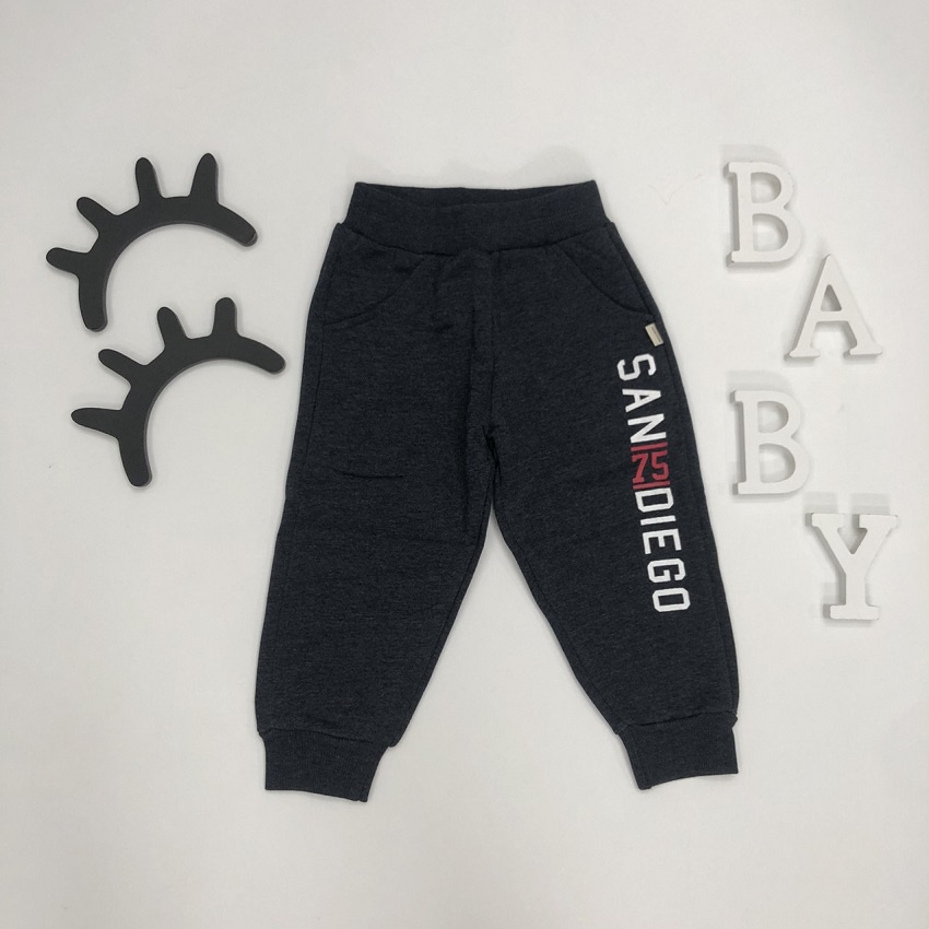 Quần dài bé trai, quần nỉ bông cho bé chất dày ấm, nhiều mẫu, size 1-8T- SUNKIDS1