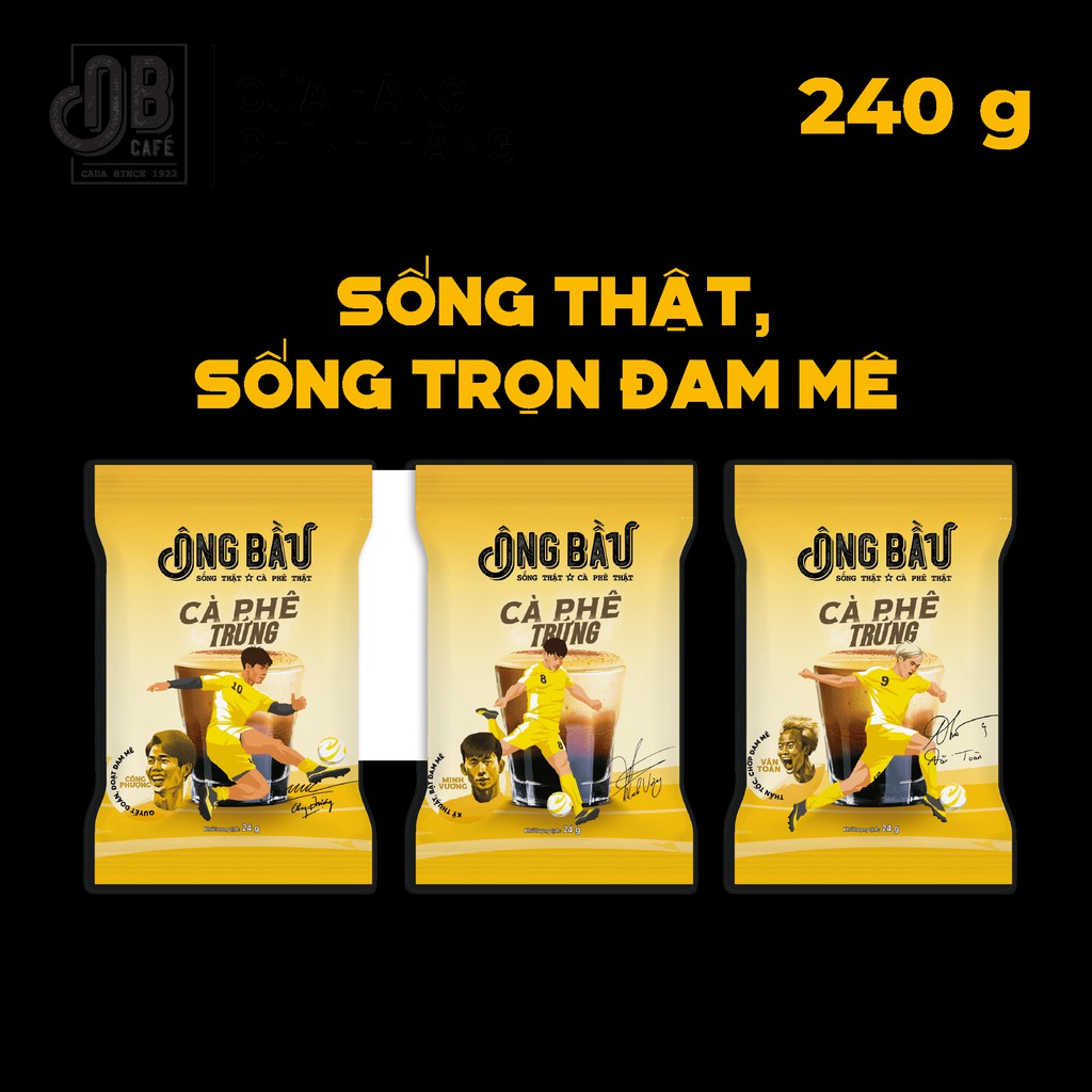 Ông Bầu OB Café Cà Phê Trứng Hộp 240g | BigBuy360 - bigbuy360.vn