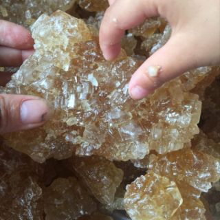 1kg Đường phèn nâu Nghệ An kết tinh tự nhiên từ mật mía ko tẩy trắng