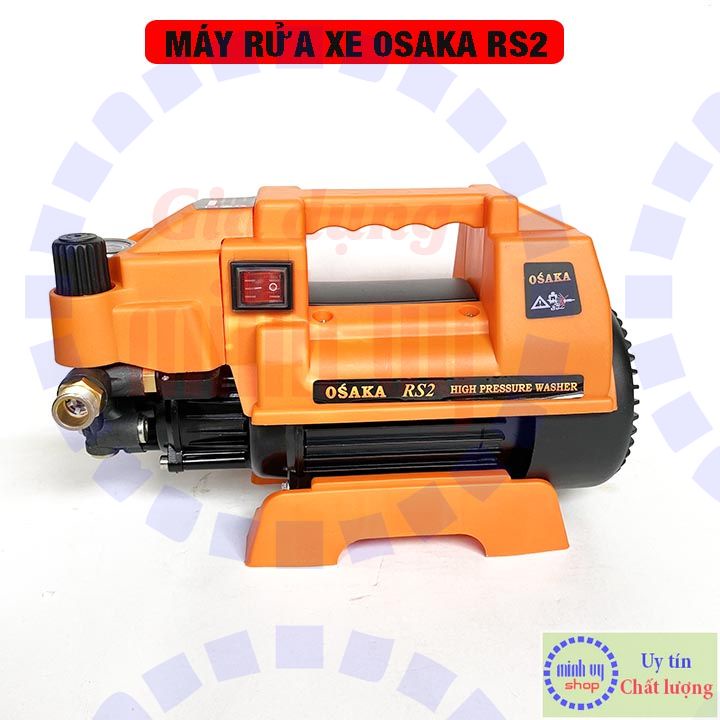 Máy rửa xe chỉnh áp Osaka RS2(Zukui)-2400w lõi đồng TẶNG KÈM BÉC RỬA MÁY LẠNH