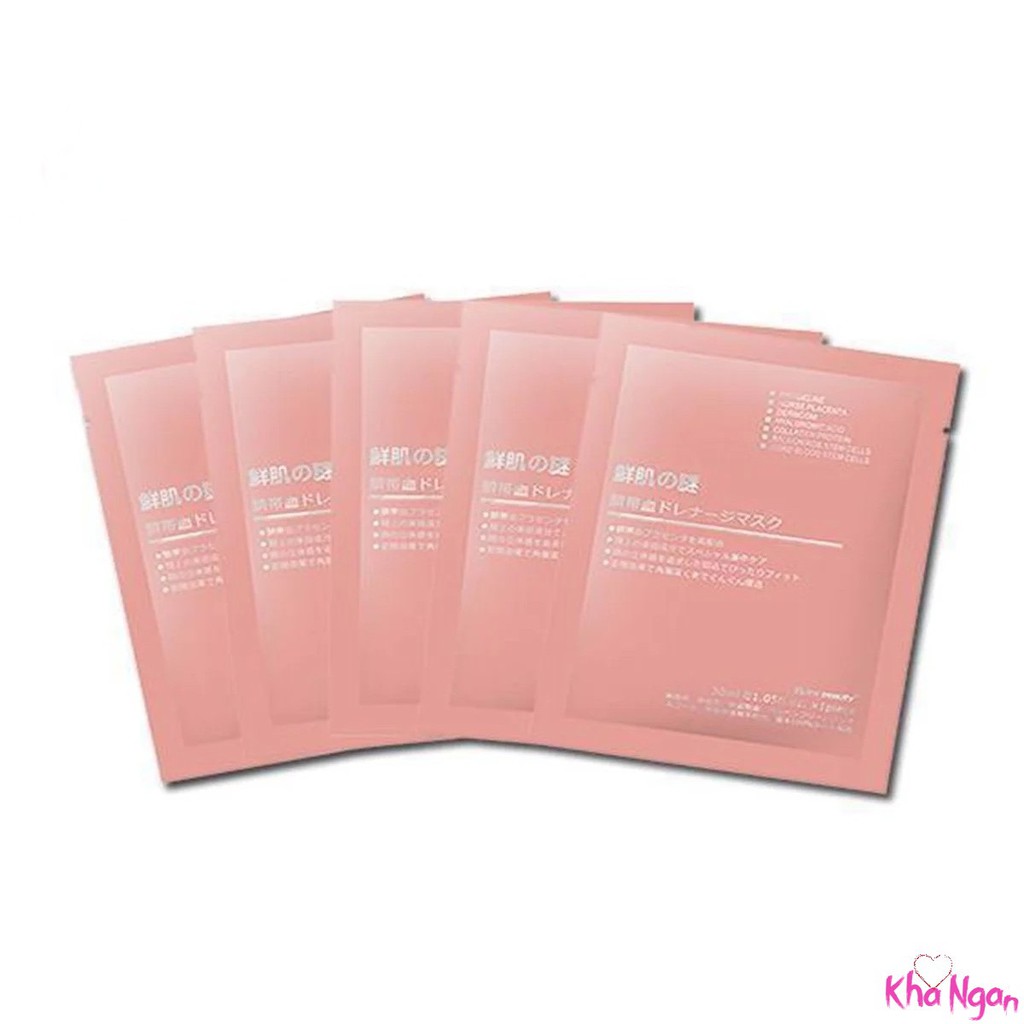 Combo 10 Mặt nạ nhau thai tế bào gốc Rwine Beauty Steam Cell Placenta Mask xuất xứ Nhật Bản