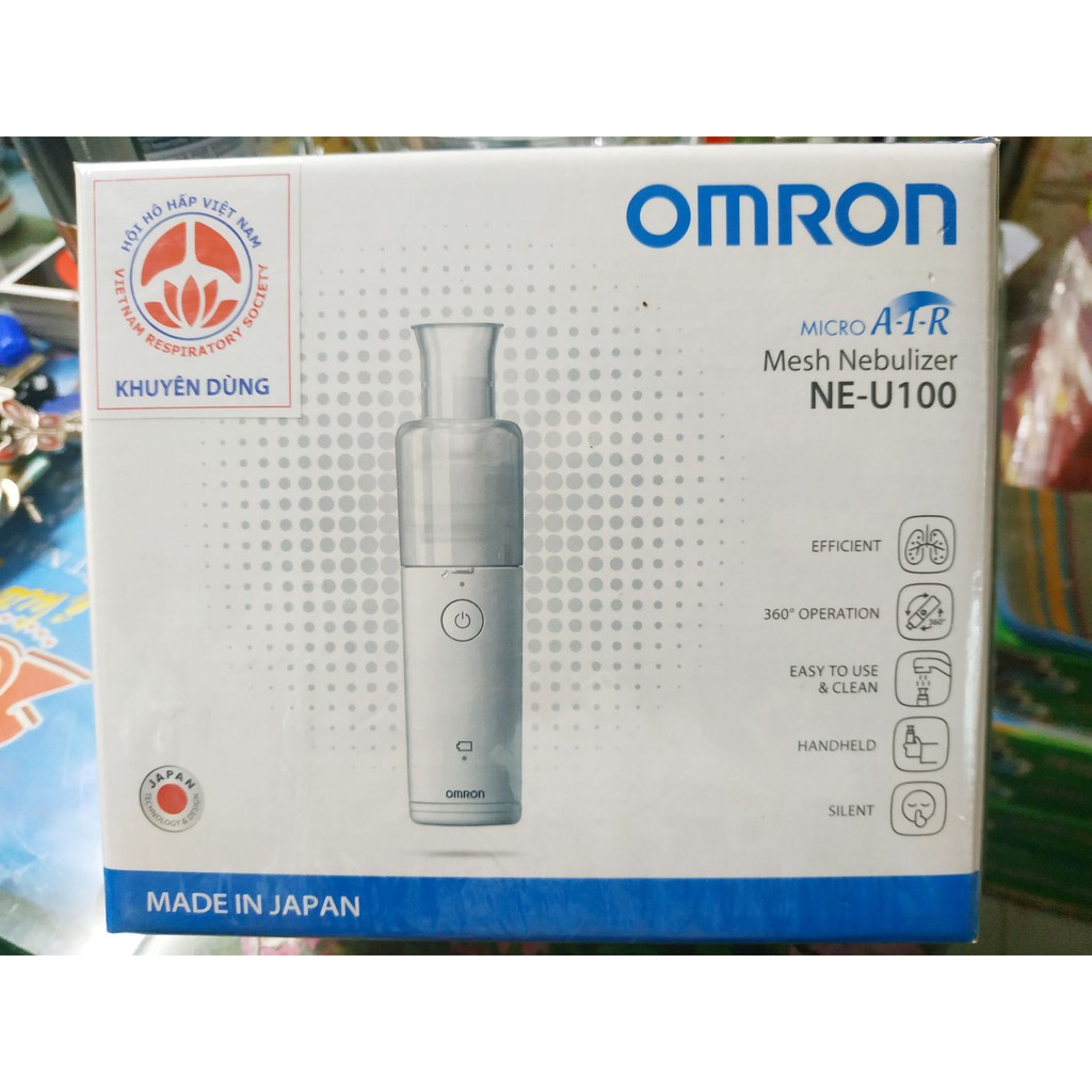 Máy xông siêu âm khí dung Omron NE-U100 bảo hành chính hãng 24 tháng