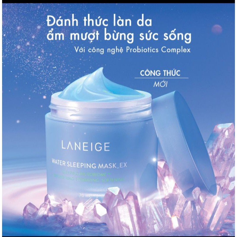 [PHIÊN BẢN CẢI TIẾN] Mặt nạ ngủ tăng khả năng tự vệ của da LANEIGE Water Sleeping