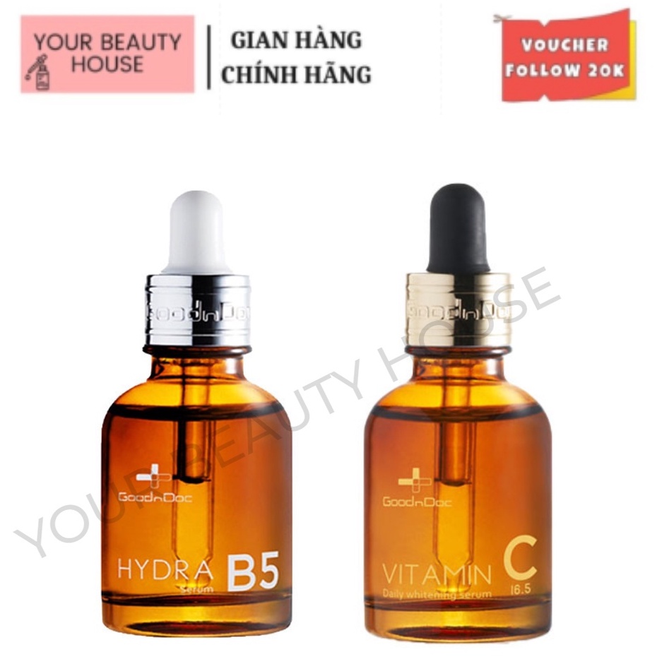 Serum dưỡng da GoodnDoc - 30ml