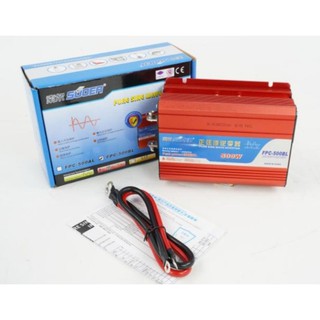 Bộ đổi điên sin chuẩn 500w 24v sang 220v chống ngược cực - fpc-500bl
