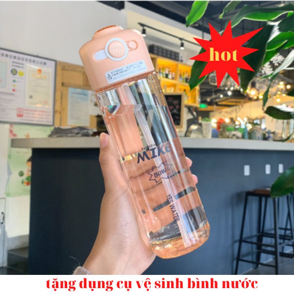 Bình nước THỂ THAO 500ML có dây loại tốt