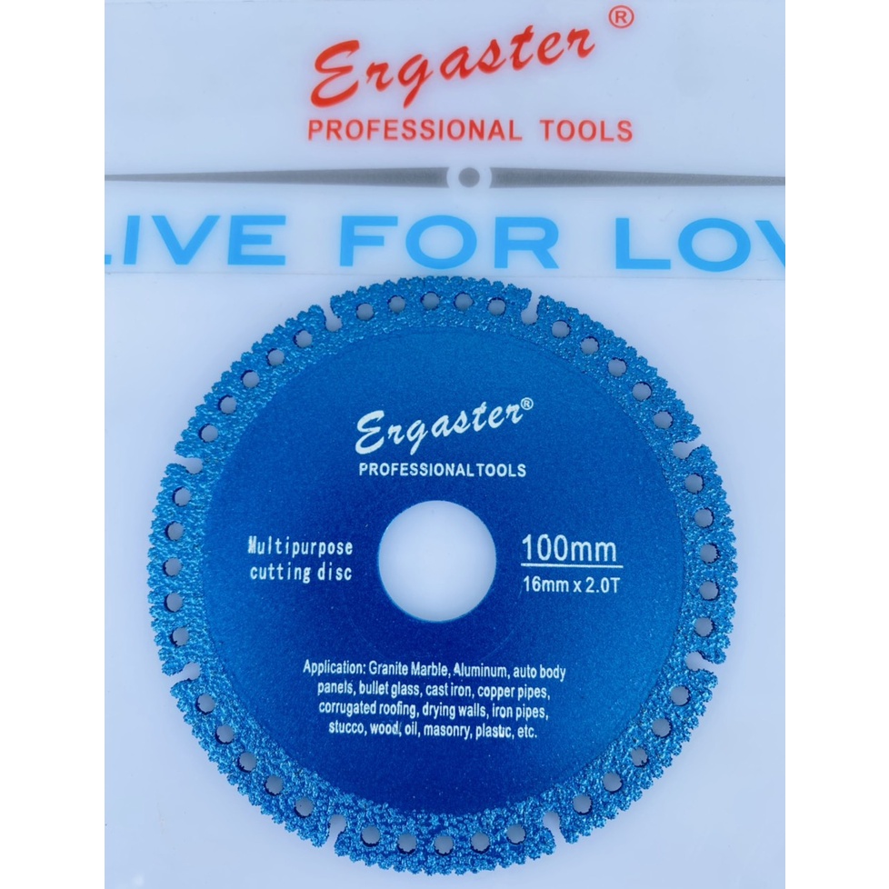 Lưỡi cắt đa năng thế hệ mới Ergaster 100 mm.