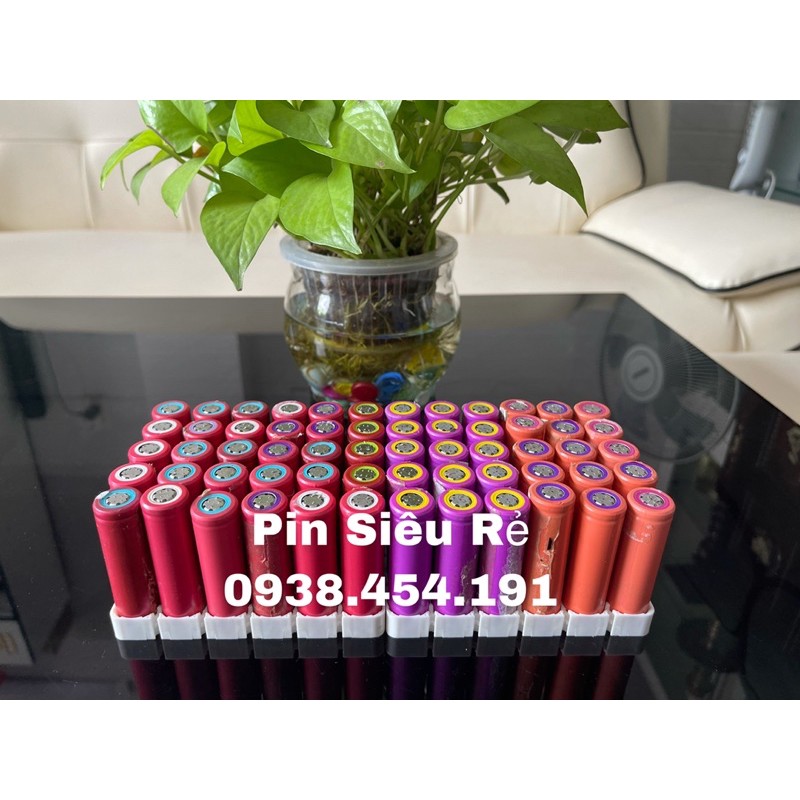 Pin Lion 18650 Sanyo đủ màu