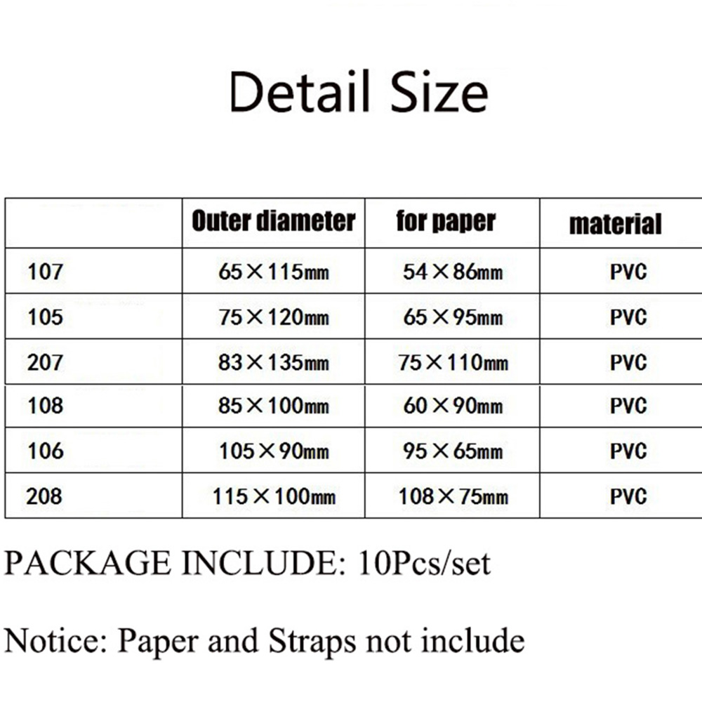 Set 10 Bao Nhựa Đựng Thẻ Id / Nhân Viên / Nhân Viên / Bác Sĩ | BigBuy360 - bigbuy360.vn