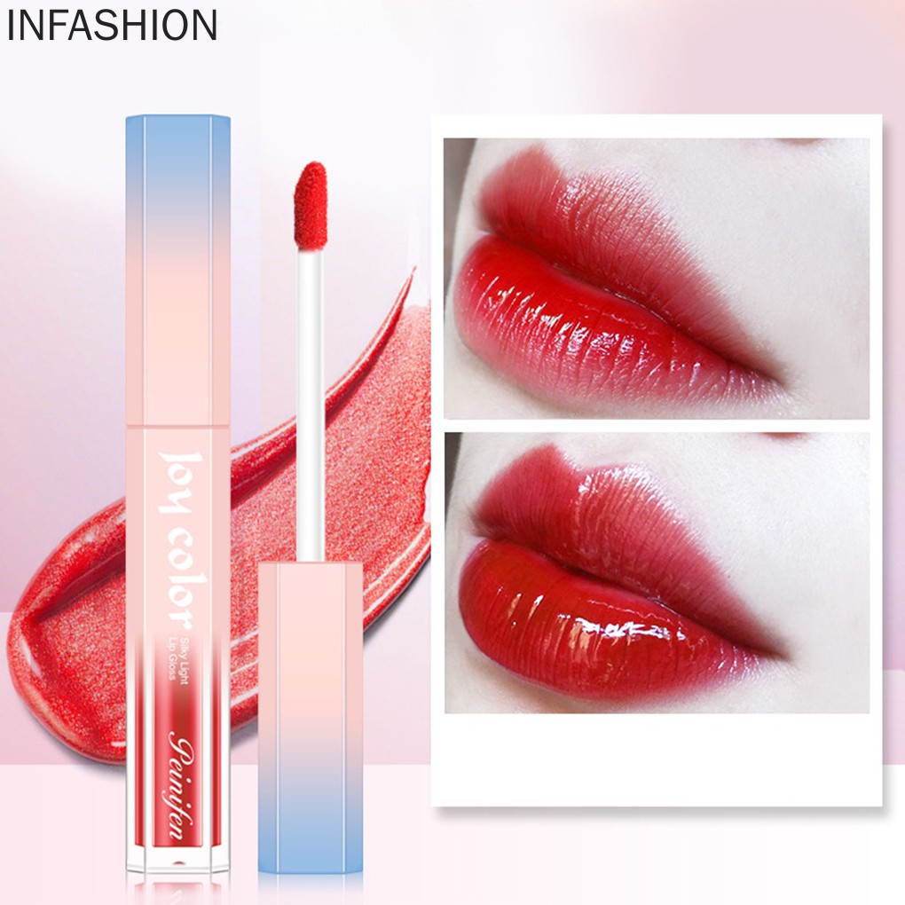 [Hàng mới về] Son bóng dạng lỏng dưỡng ẩm lâu trôi phong cách vintage