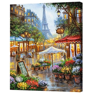 Tranh Sơn Dầu Trang Trí Tự Làm 15.7x19.7 Inch Mic-Xzra3376Yx D