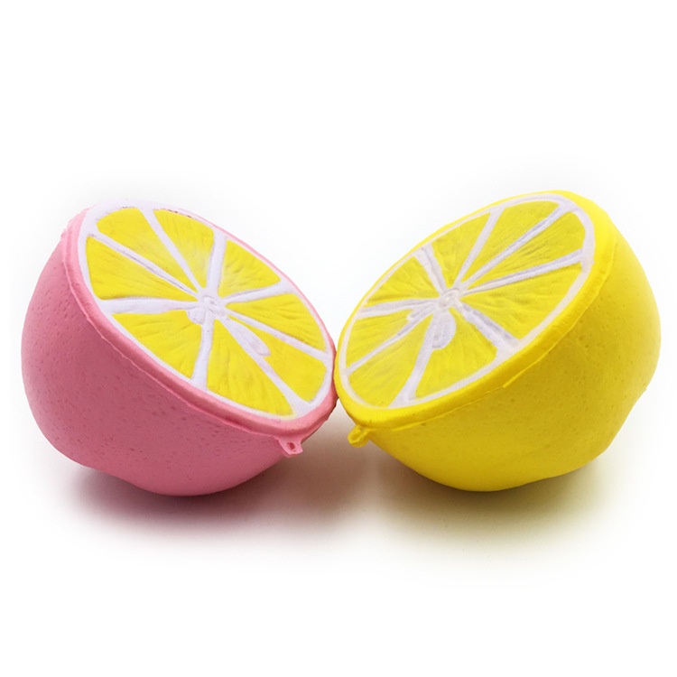 Squishy Lớn JUMBO Hình quả chanh Đồ Chơi Xốp Giảm Stress Hình mềm mịn dễ Thương đàn hồi Cho Bé