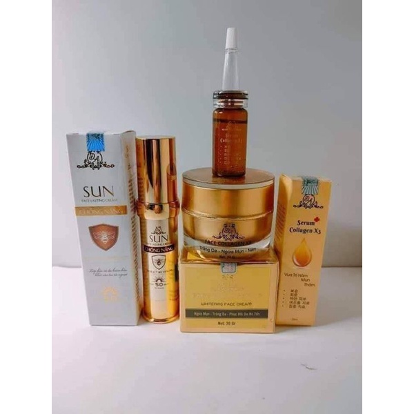 Kem chống nắng collagen x3 chiết xuất nọc ong - Đông Anh 50gr (chính hãng100%) | BigBuy360 - bigbuy360.vn