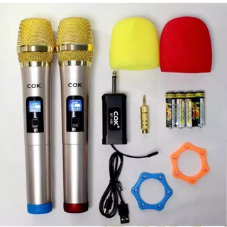 Bộ 2 micro không dây COK ST-123