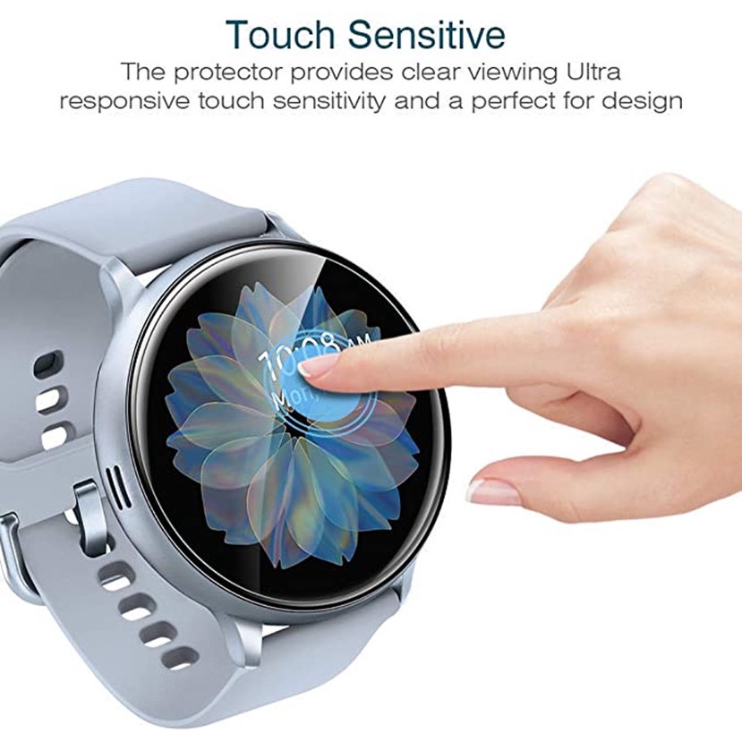 Miếng Dán Bảo Vệ Màn Hình Samsung Galaxy Watch 4/4 Classic 42mm 46mm Active 2 40/44mm 3 41mm 45mm