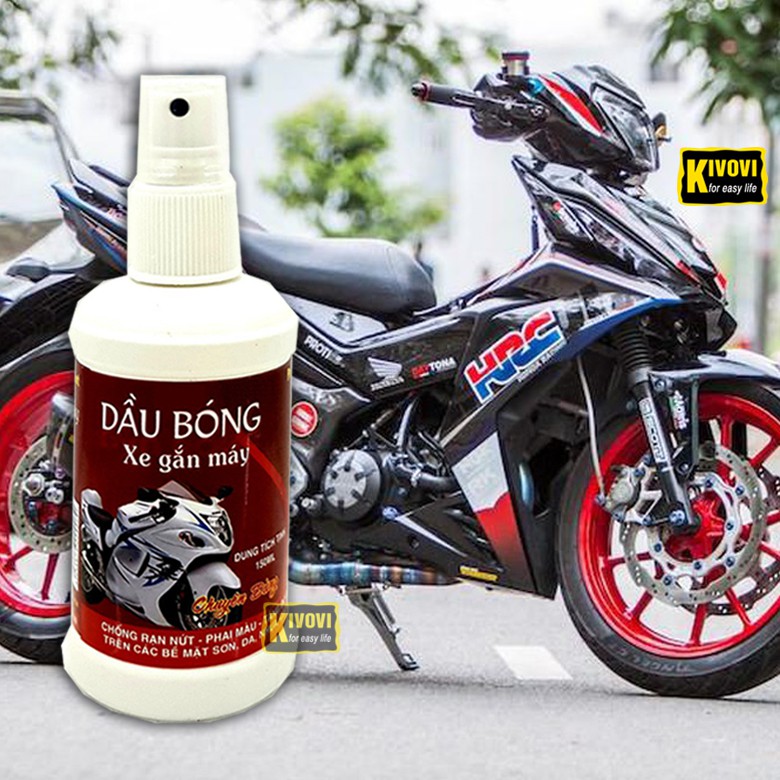 COMBO 2 CHAI Bình Xịt Dầu Bóng Xe Máy Đa Năng 909 Kifa 150ML Làm Tăng Độ Bóng Bẩy Trên Các Bề Mặt : Sơn,Da,Nhựa,Simili,.