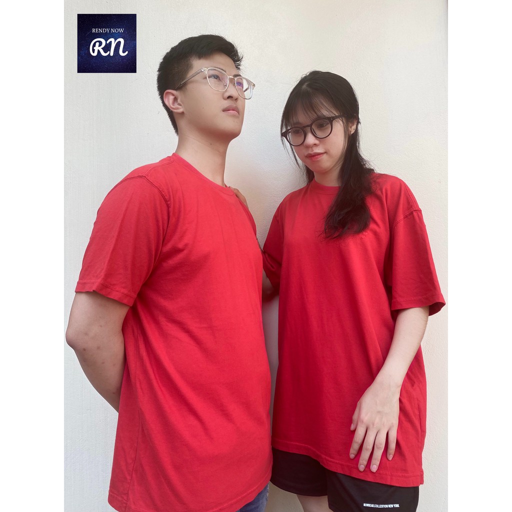 [Ảnh Thât+VIDEO Tự Quay]Áo Thun Phông Trơn Hè Unisex Nam Nữ 100% Cotton Cộc Tay Chính Hãng Xuất Dư Giá Rẻ, Đủ Màu, Đẹp.