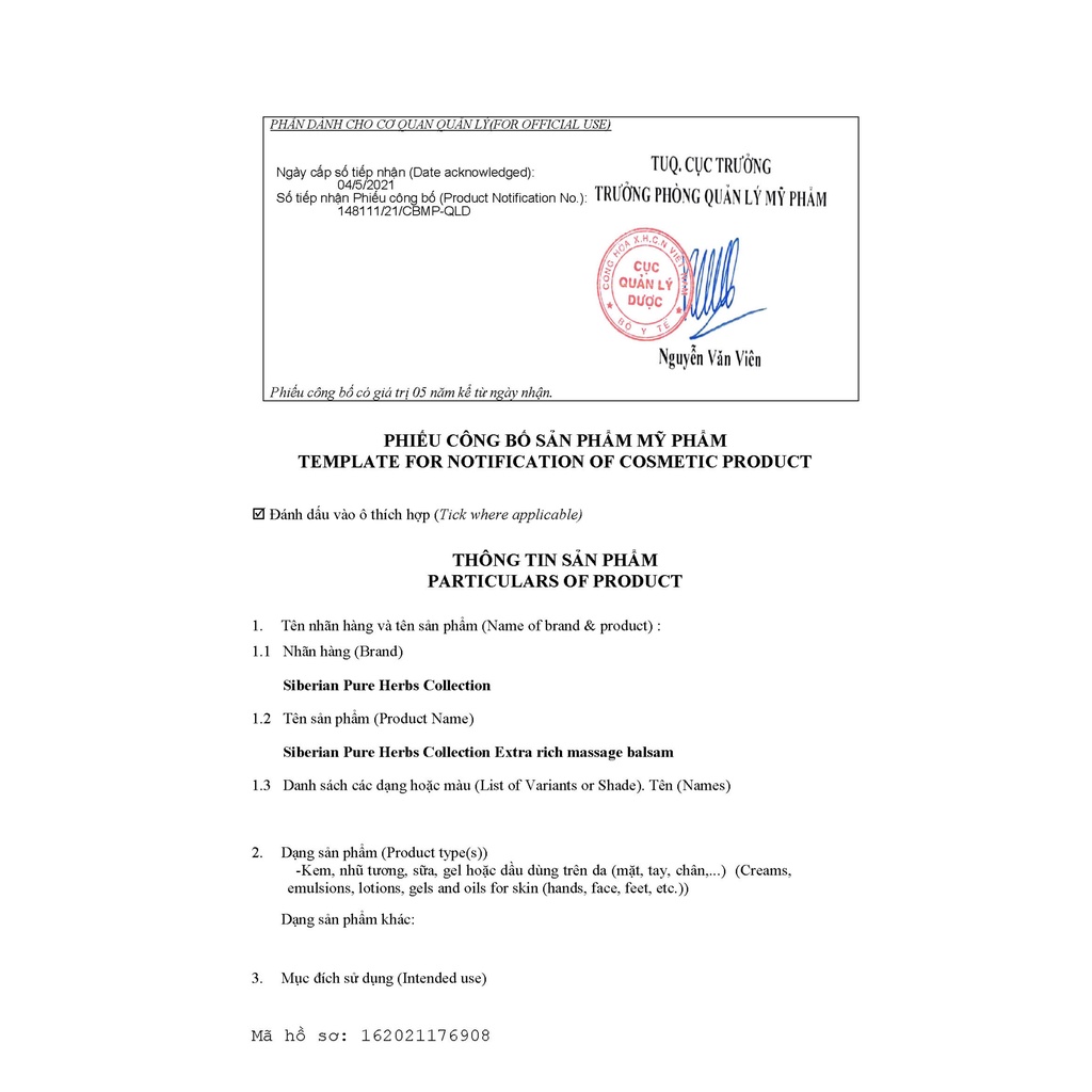 Dầu Siberian Balsam - Dầu balsam Siberian Pure Herbs Collection Extra Rich Massage Balsam - 250ml – Date T12/2022 | BigBuy360 - bigbuy360.vn