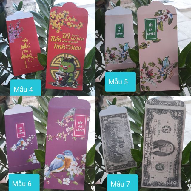 Bao lì xì tết 2019