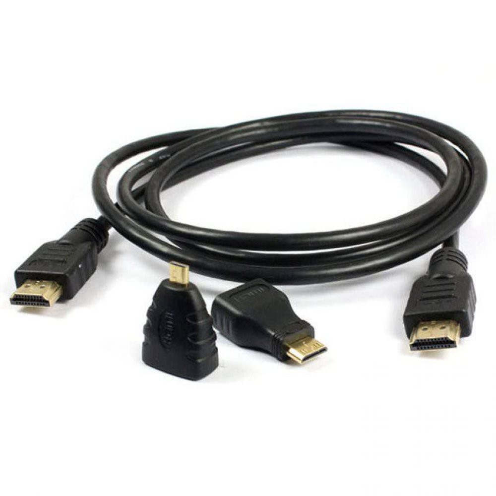 Dây Cáp Hdmi 3 Trong 1 1 Chuyển Đổi Cổng Hdmi Sang Hdmi, Mini & Micro 66957