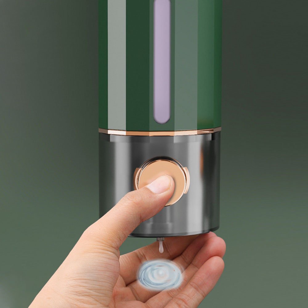 Hộp đựng dầu gội nhả sữa tắm, nước rửa tay tự động 450 ml dán tường tiện lợi