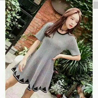 Váy len kẻ ô đanh đẹp 💋style Hàn💋 chất dày mịn ảnh thật + clip