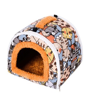 nhà hoạt hình họa tiết dành cho thỏ bọ sóc nhím