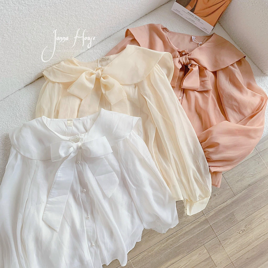 [HÀNG ĐẸP] Sơ mi cột nơ vintage - Hoola.Hoola | BigBuy360 - bigbuy360.vn